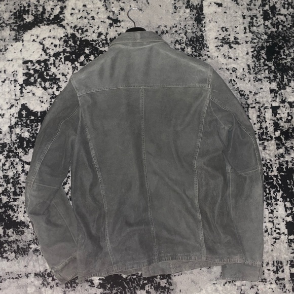 Gimo’s Suede Lambskin Leather Jacket Large - Picture 3 of 6